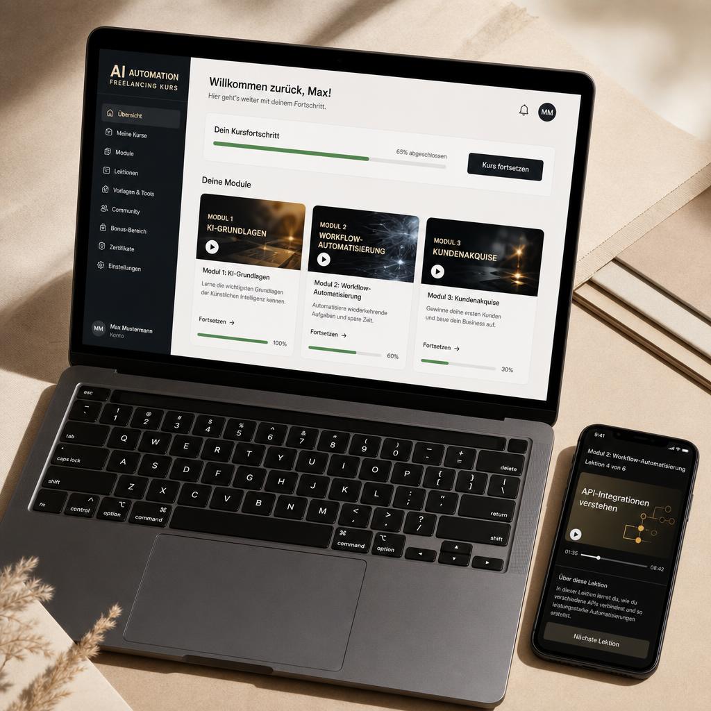 AI Automation Freelancing Kurs – Vorschau